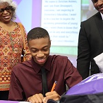 Caddo student commits to Call Me MISTER program at Northwestern